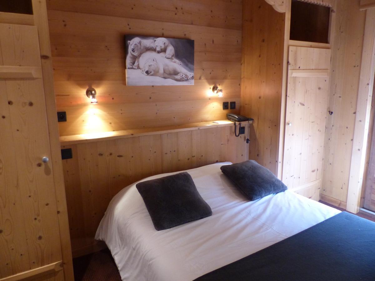 Hotel Les Flocons Le Grand-Bornand Eksteriør billede