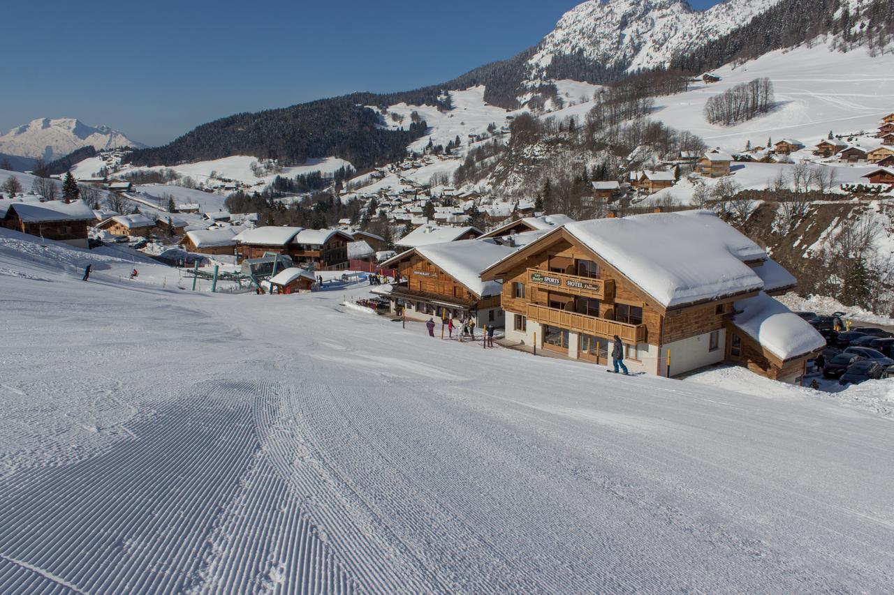 Hotel Les Flocons Le Grand-Bornand Eksteriør billede